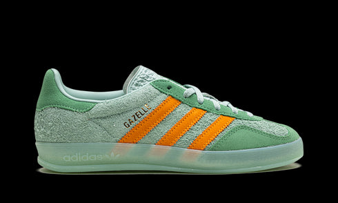 Gazelle Indoor WMNS "Hazy Green Crew Yellow" IG6783
