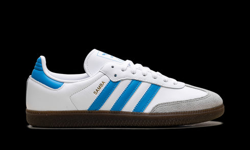 Samba OG "White Shock Cyan" JR0612