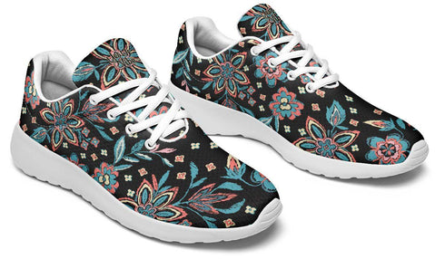 Unify Ordiginal - Blue On Black Flowers