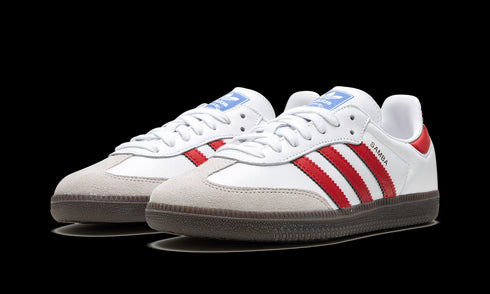 Samba OG "White / Better Scarlet"