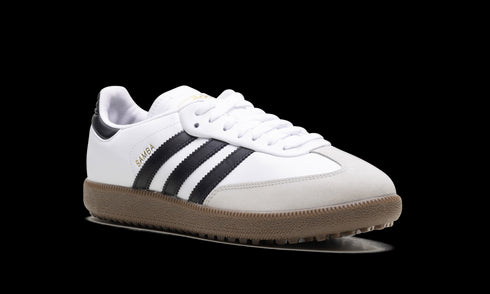 Samba Spikeless Golf "White Black Gum" JH6149