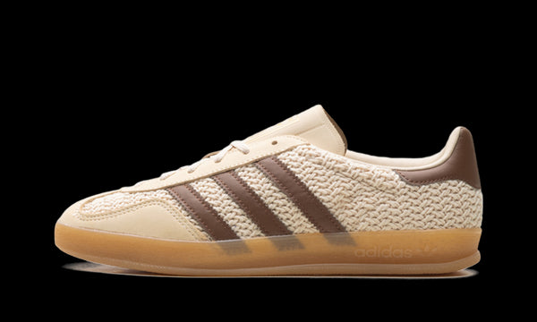 Gazelle Indoor "Cream/Brown Knit" JS1418