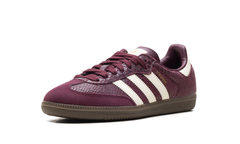 Samba OG WMNS "Snakeskin Maroon Cream White" IH3979