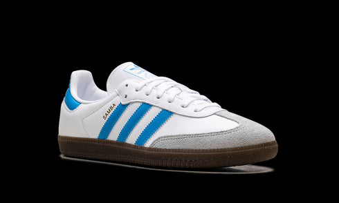 Samba OG "White Shock Cyan" JR0612