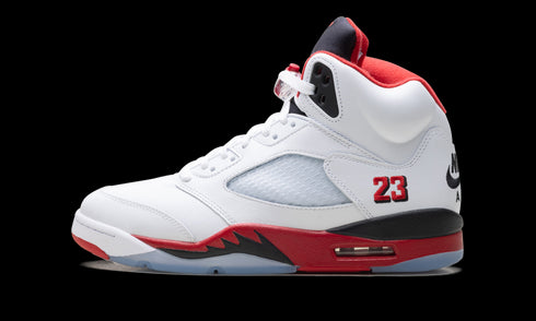 Air Jordan 5 "Fire Red - Black Tongue (2025)" HQ7978 101