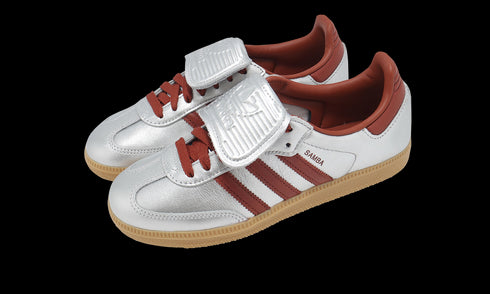 Samba LT WMNS "Silver Metallic Ruby Gum" JH5707
