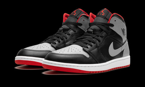 Jordan 1 Mid "Bred Shadow"