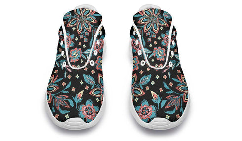 Unify Ordiginal - Blue On Black Flowers