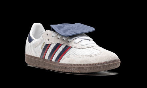 Samba LT "Crystal White Dark Blue"
