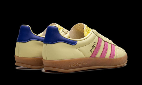 Gazelle Indoor WMNS "Powder Yellow Lucid Pink Royal" JI2719