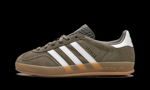 Gazelle Indoor "Olive Strata Cloud White Gum" JQ0174