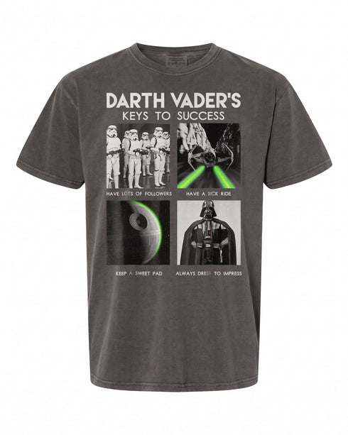Star Wars Darth Vader's Keys To Success T-Shirt - Epic Fan Apparel | Retro Style