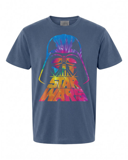 Star Wars Darth Vader Tie Dye Helmet T-Shirt - Unique Design | Fan Favorite