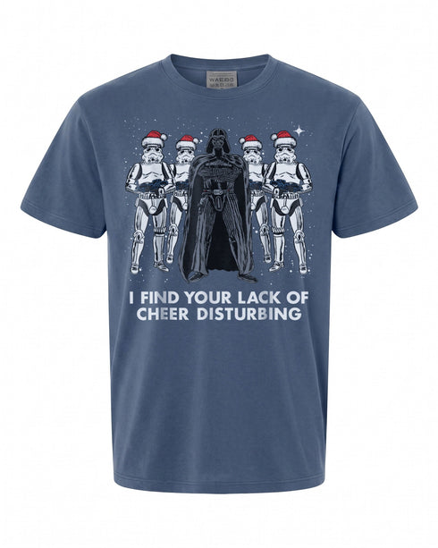 Star Wars Vader Trooper Lack Cheer Christmas T-Shirt - Fun Holiday Tee | Retro Vibes