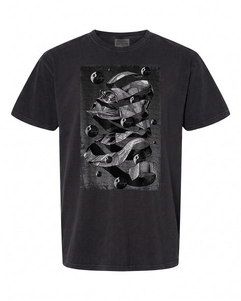 Star Wars Darth Vader Graphic T-Shirt - Unique MC Escher Style | Sci-Fi Fan