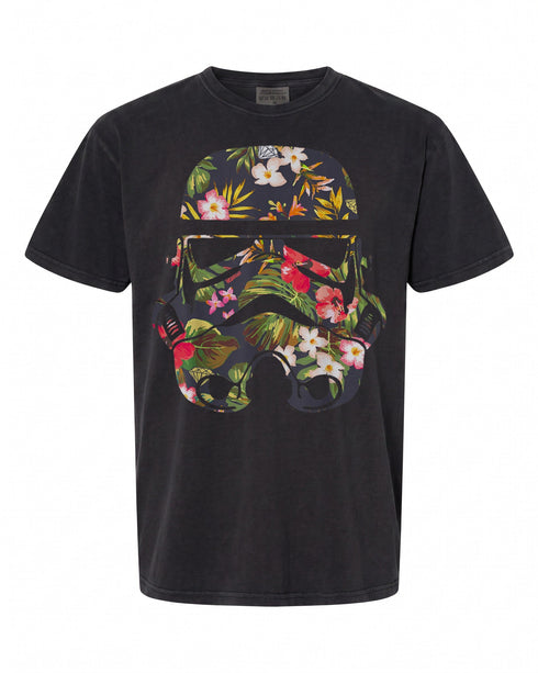 Star Wars Tropical Stormtrooper T-Shirt - Fun Floral Design | Retro Style