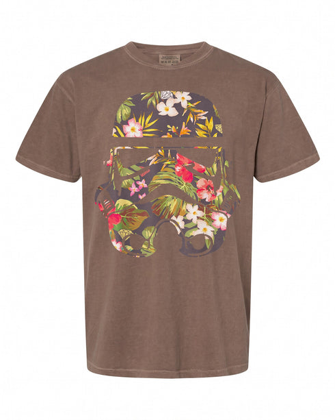 Star Wars Tropical Stormtrooper T-Shirt - Fun Floral Design | Retro Style