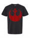 Star Wars Rebel Distressed Logo T-Shirt - Vintage Style Tee | Unisex