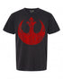 Star Wars Rebel Distressed Logo T-Shirt - Vintage Style Tee | Unisex