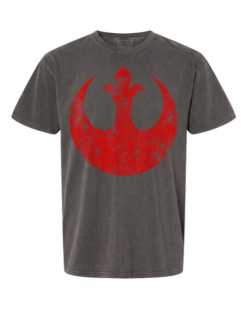 Star Wars Rebel Distressed Logo T-Shirt - Vintage Style Tee | Unisex
