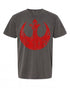 Star Wars Rebel Distressed Logo T-Shirt - Vintage Style Tee | Unisex