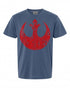 Star Wars Rebel Distressed Logo T-Shirt - Vintage Style Tee | Unisex