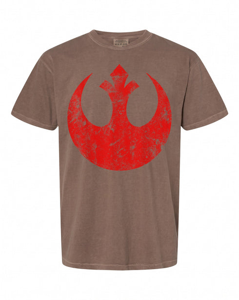 Star Wars Rebel Distressed Logo T-Shirt - Vintage Style Tee | Unisex