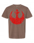Star Wars Rebel Distressed Logo T-Shirt - Vintage Style Tee | Unisex