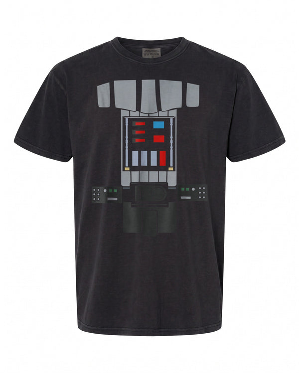 Darth Vader Costume Graphic T-Shirt - Perfect for Star Wars Fans | Retro Style