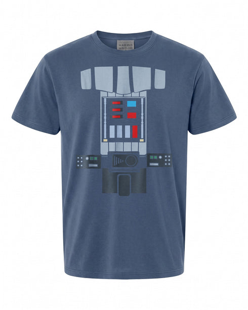 Darth Vader Costume Graphic T-Shirt - Perfect for Star Wars Fans | Retro Style