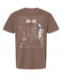 Star Wars R2-D2 Schematic T-Shirt - Perfect Gift for Fans | Retro Style