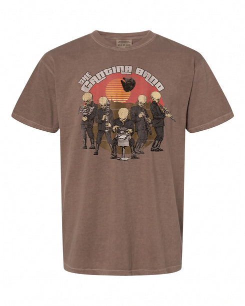 Star Wars Vintage Cantina Band Badge Graphic T-Shirt - Retro Style | Fun Gift