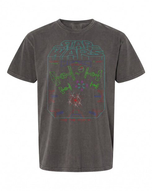 Star Wars Vintage Arcade Graphic T-Shirt - Perfect for Fans | Retro Style