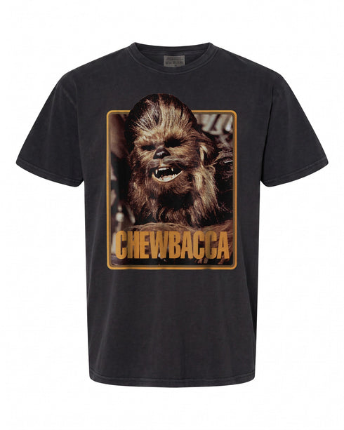 Star Wars Chewbacca Vintage Trading Card T-Shirt - Perfect Gift for Fans