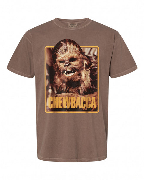 Star Wars Chewbacca Vintage Trading Card T-Shirt - Perfect Gift for Fans