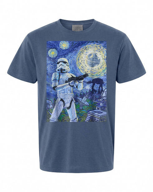Star Wars Stormtrooper Starry Night T-Shirt - Unique Graphic Design | Fan Favorite