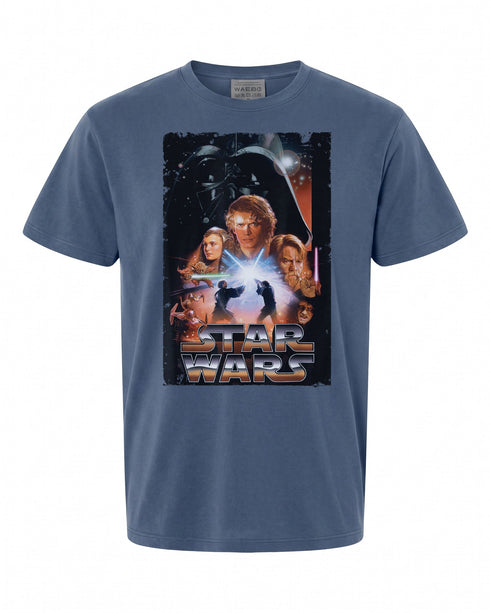 Star Wars Revenge Of The Sith T-Shirt - Vintage Graphic Tee | Epic Fanwear