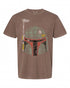 Star Wars Boba Fett Silhouette Helmet Graphic T-Shirt - Perfect Gift for Fans