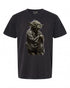Star Wars Yoda Crouching Portrait Graphic T-Shirt - Iconic Design for Fans