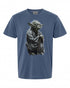 Star Wars Yoda Crouching Portrait Graphic T-Shirt - Iconic Design for Fans