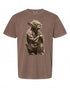 Star Wars Yoda Crouching Portrait Graphic T-Shirt - Iconic Design for Fans