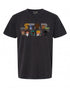 Star Wars Logo Kawaii Multi-Character T-Shirt - Fun Gift for Fans | Retro Style