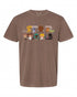 Star Wars Logo Kawaii Multi-Character T-Shirt - Fun Gift for Fans | Retro Style