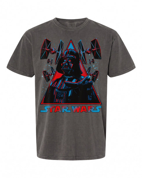 Star Wars Darth Vader Triangle Choke Badge T-Shirt - Bold Graphic Design | Vintage Style
