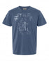 Star Wars R2-D2 Vintage Style Graphic T-Shirt - Retro Fan Favorite