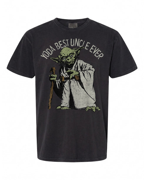 Star Wars Yoda Best Uncle Ever T-Shirt - Perfect Gift for Fans | Retro Style