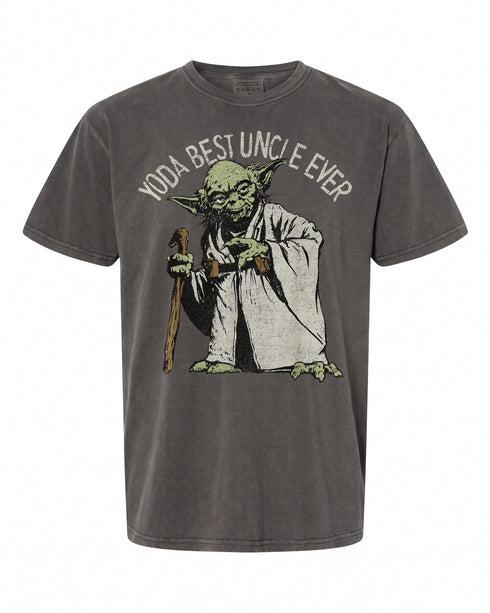 Star Wars Yoda Best Uncle Ever T-Shirt - Perfect Gift for Fans | Retro Style