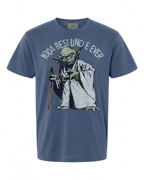 Star Wars Yoda Best Uncle Ever T-Shirt - Perfect Gift for Fans | Retro Style