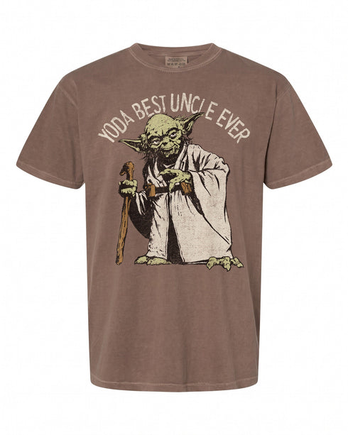 Star Wars Yoda Best Uncle Ever T-Shirt - Perfect Gift for Fans | Retro Style