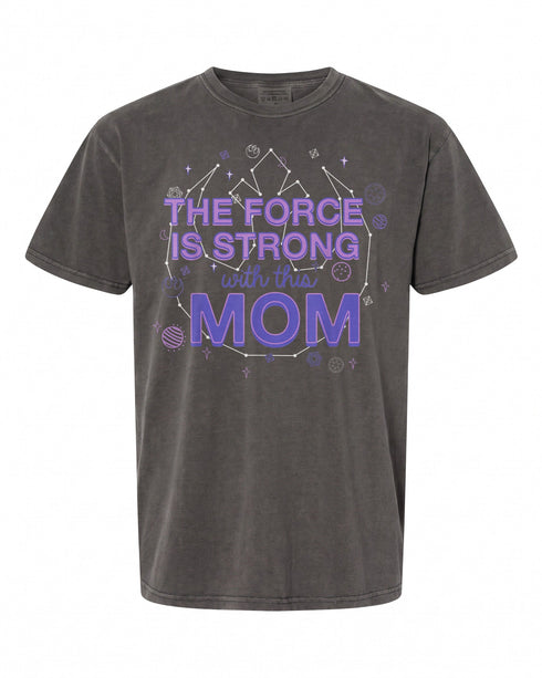 Star Wars The Force Is Strong With This Mom T-Shirt - Perfect Gift for Fans | Rebel Logo